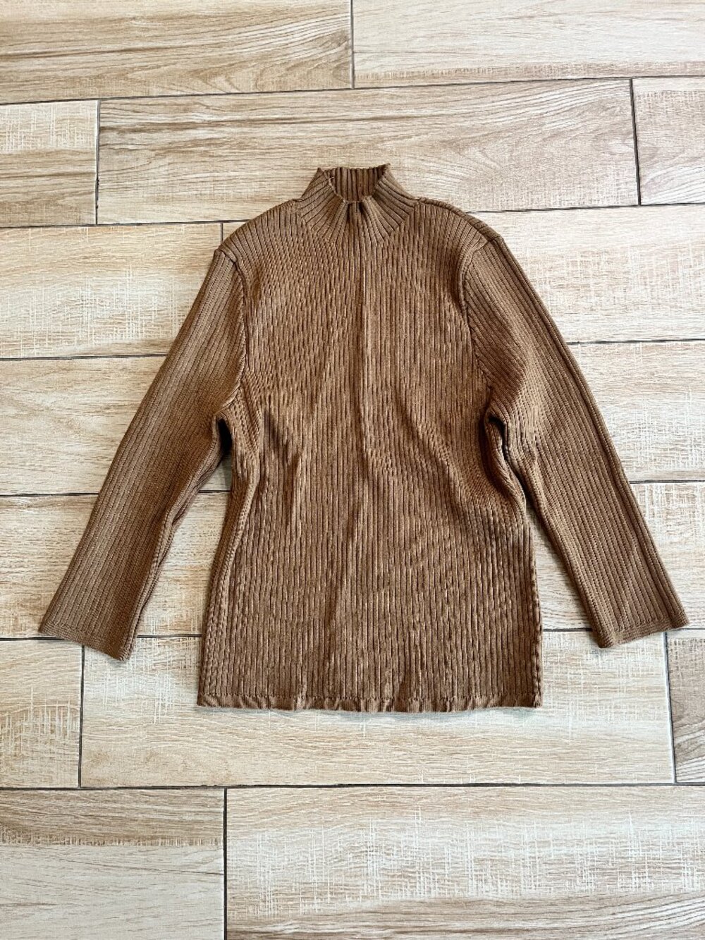 Womens Bagatelle Collection Brown Sweater - XL